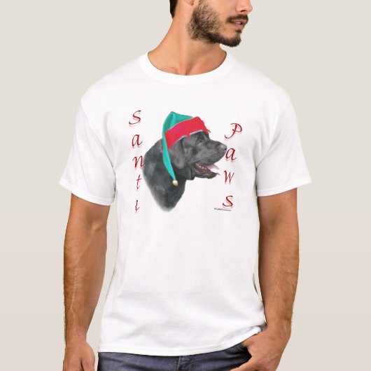 Labrador Retriever (schwarz) T-Shirt (Vorderseite)