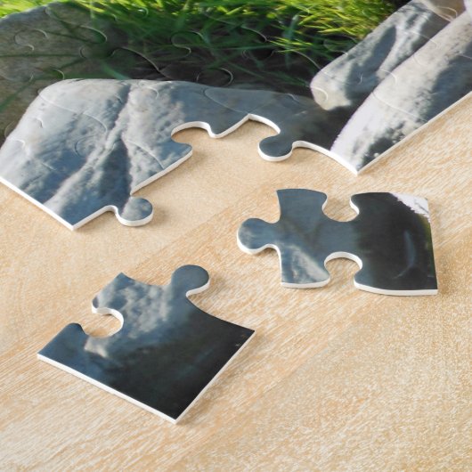 Labrador Retriever See-Felsen Puzzle (Seite)