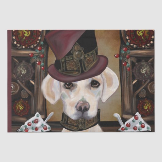 Labrador Retriever Seidenpapier (Vorderseite)