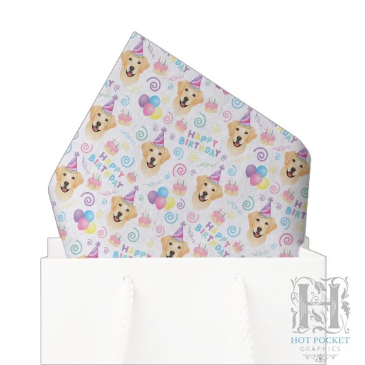 Labrador Retriever Seidenpapier