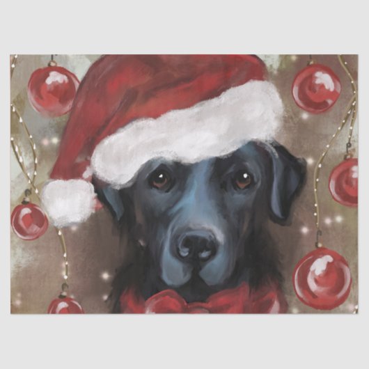 Labrador Retriever Seidenpapier (Vorderseite)