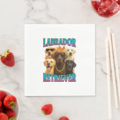 Labrador Retriever Serviette (Beispiel)
