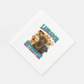Labrador Retriever Serviette (Ecke)