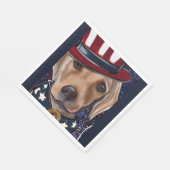 LABRADOR RETRIEVER SERVIETTE (Ecke)