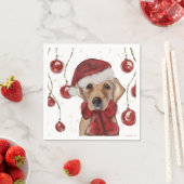 Labrador Retriever Serviette (Beispiel)