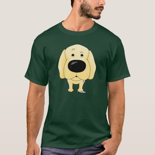 Labrador-Retriever-Shirt T-Shirt (Vorderseite)