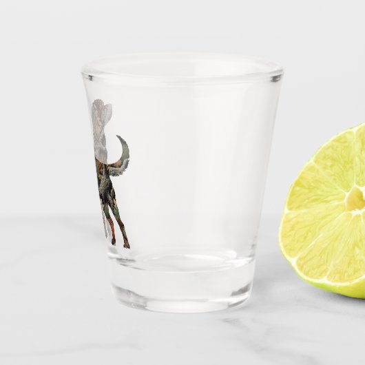 Labrador Retriever Shotglas Schnapsglas (Rechts)