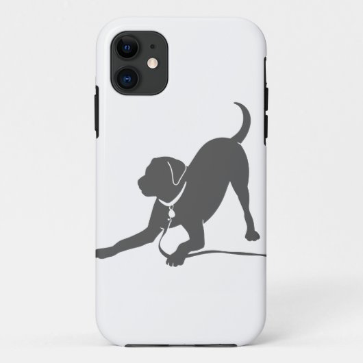 Labrador Retriever-Silhouette Case-Mate iPhone Hülle (Rückseite)