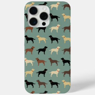 Labrador Retriever Silhouette Muster Labrador Case-Mate iPhone Hülle