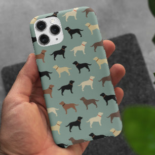 Labrador Retriever Silhouette Muster Labrador Case-Mate iPhone Hülle