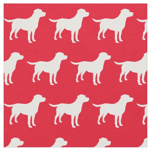 Labrador Retriever Silhouette Pet Labrador Red Stoff (Nahaufnahme)