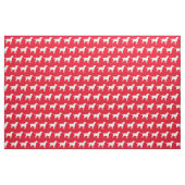 Labrador Retriever Silhouette Pet Labrador Red Stoff (Fat Quarter (45,7 x 55,9 cm))