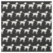 Labrador Retriever Silhouette Pet Labrador Stoff (Muster)