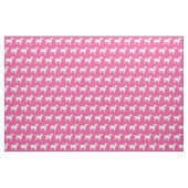 Labrador Retriever Silhouette Pet Pink Stoff (Fat Quarter (45,7 x 55,9 cm))