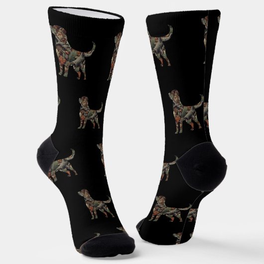 Labrador Retriever Socken für Männer (Gewinkelt)