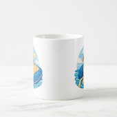 Labrador Retriever Sommerboot-Abenteuer Kaffeetasse (Mittel)