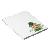 Labrador Retriever St Pattys Notizblock (angewinkelt)