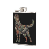Labrador Retriever Stainless Flask, Camouflage Fla Flachmann (Links)