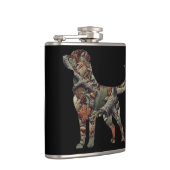 Labrador Retriever Stainless Flask, Camouflage Fla Flachmann (Rechts)