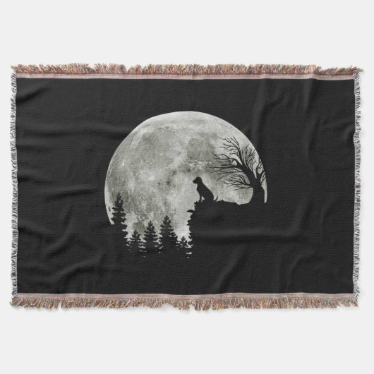 Labrador Retriever Stand on Mountain Halloween Decke (Vorderseite)