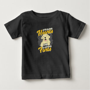 Labrador Retriever Stealing Hearaling Baby T-shirt