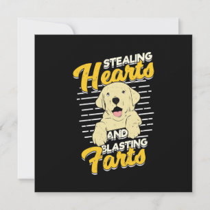 Labrador Retriever Stealing Hearaling Einladung