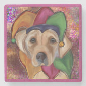 LABRADOR RETRIEVER STEINUNTERSETZER (Vorderseite)