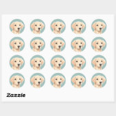 Labrador Retriever Sticker (Blatt)