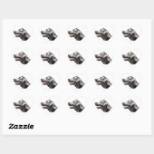 Labrador Retriever, Sticker Hundekunst (Blatt)