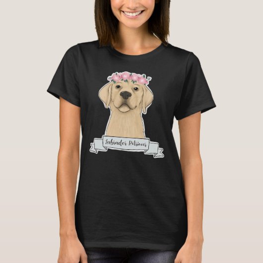 Labrador Retriever Sticker T-Shirt (Vorderseite)