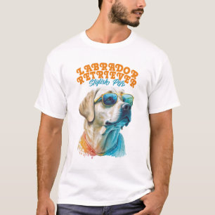 Labrador Retriever Stilvolle Haustiere T-Shirt