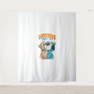 Labrador Retriever Stilvolle Haustiere Wandteppich