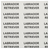 labrador retriever stoff (Muster)