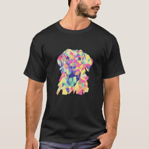 Labrador Retriever   Süßer Lab Bunter Kunst Hund T-Shirt