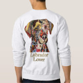 Labrador Retriever Sweatshirt (Rückseite)