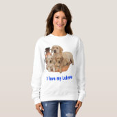 Labrador Retriever Sweatshirt (Vorne ganz)