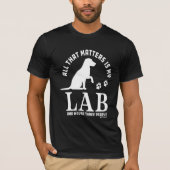 Labrador-Retriever-T - Shirt (Vorderseite)