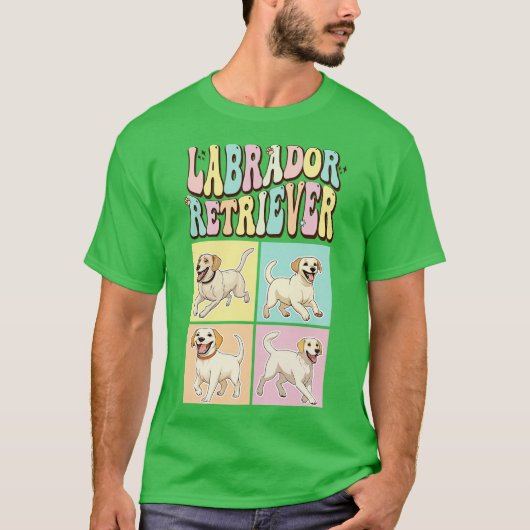 Labrador Retriever T-Shirt (Vorderseite)