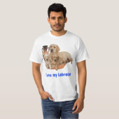 Labrador Retriever T-Shirt (Vorne ganz)