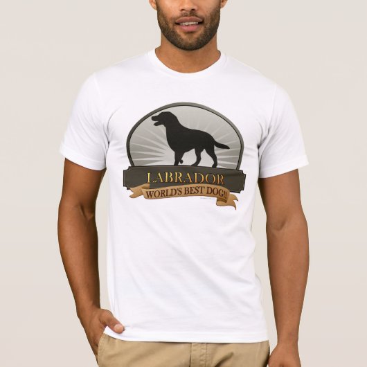 Labrador Retriever T-Shirt (Vorderseite)