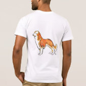 Labrador retriever T-Shirt (Rückseite)