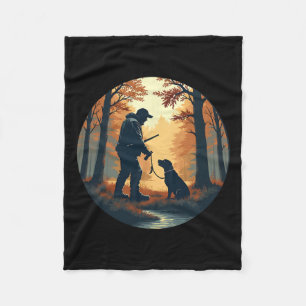 Labrador Retriever T-Shirt Türkei Entenwald Fleecedecke