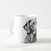 Labrador Retriever Tasse (Vorderseite Links)
