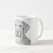 Labrador Retriever Tasse (VorderseiteRechts)