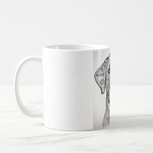 Labrador Retriever Tasse (Links)