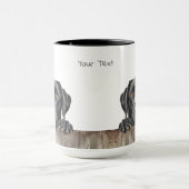 Labrador Retriever Tasse (Zentrum)