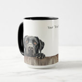Labrador Retriever Tasse (Vorderseite Links)