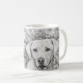 Labrador Retriever Tasse (VorderseiteRechts)