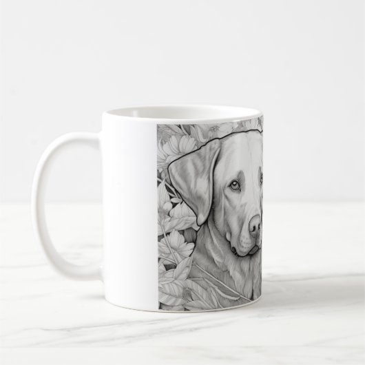 Labrador Retriever Tasse (Links)