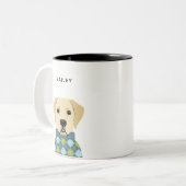 Labrador Retriever Tasse (Vorderseite Links)
